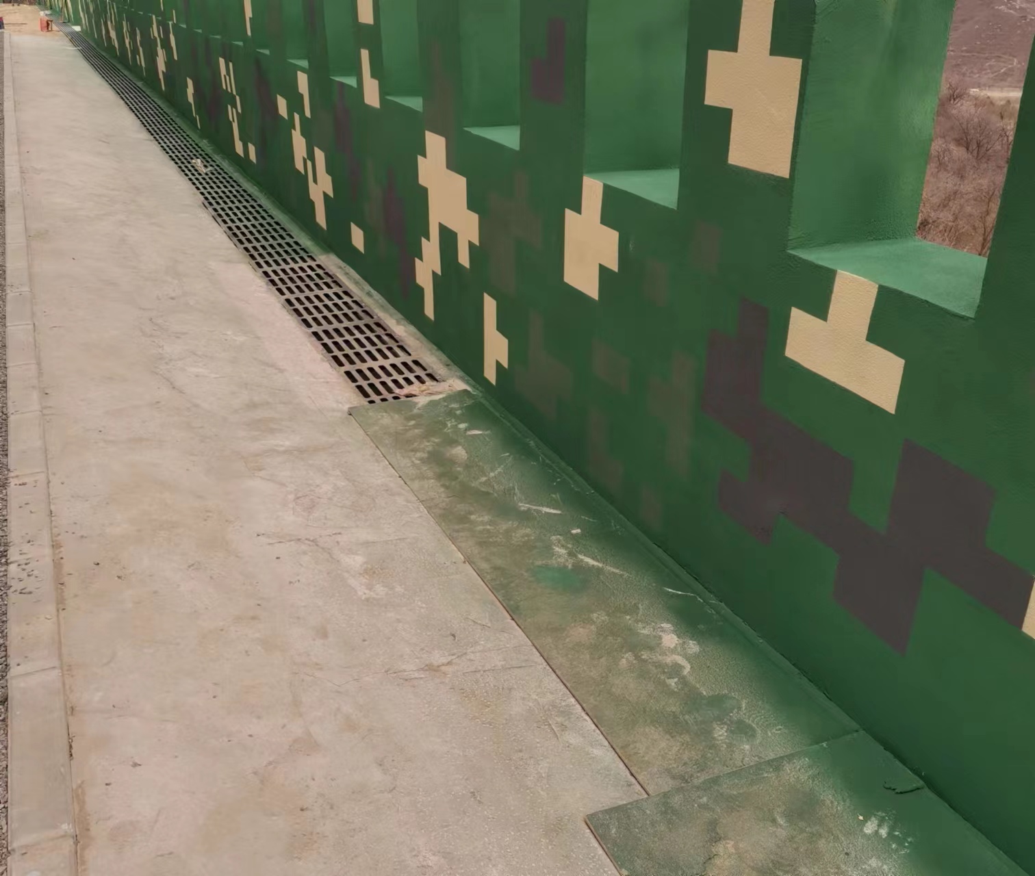 济源围墙迷彩喷涂,数迷彩漆